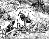 Murder of Douw "The Patriot" Fonda (drawing is not of subject)