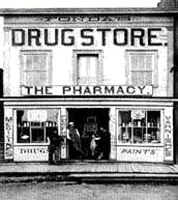 Giles H. Fonda Drug Store Boulder, Colorado, 1880's